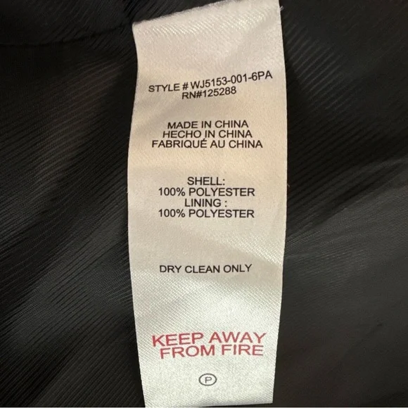 Jason Wu Tweed Double Breasted Blazer Jacket Womens Size Small Black Office - Picture 7 of 12